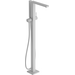 Змішувач для ванни Hansgrohe Tecturis E White Matt 73445700 (білий матовий, підлоговий), Колір виробника: білий матовий, фото 