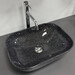 Раковина VBI Ravenna Space Black Glossy VBI-011234 (46x32 см, космический черный глянец, чаша), Доступные размеры: 46 x 32, Цвет производителя: космос черный глянец, фото 2