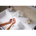 Змішувач для умивальника Hansgrohe Tecturis E CoolStart EcoSmart+ White Matt 73021700 (білий матовий), Колір виробника: білий матовий, фото , изображение 4