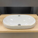 Умивальник VBI Gaeta S White/Gold Edge VBI-018067 (55x36 см, білий глянсовий/золотий), Доступні розміри: 55 x 36, Колір виробника: білий глянець, золото, фото , изображение 2