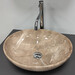 Раковина VBI Parma Dark Brown Stone Glossy VBI-011028 (41x34 см, тёмно-коричневый камень глянцевый, чаша), Доступные размеры: 41 x 34, Цвет производителя: тёмно-коричневый камень глянцевый, фото 
