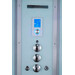 Душовий бокс Golston G-U695 (GU692126, 100x100 см, скло прозоре, профіль сатин, з піддоном), фото , изображение 3