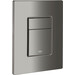 Клавіша змиву Grohe Skate Cosmopolitan Hard Graphite 38732A00 (чорний графіт), Колір виробника: темний графіт, фото 