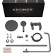 Душова система Kroner Element 211318-5301 (графіт, з виливом), Колір виробника: графіт, фото , изображение 17