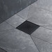 Душовий трап Am.Pm MasterFlow Cut Gradient W01BD-P11-010-01BM (10х10 см, чорний матовий), Колір виробника: чорний матовий, фото , изображение 2