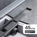 Душовий трап Am.Pm Primeflow Cut Gradient W02SC-P11-050-01SB (50 см, нержавіюча сталь), Колір виробника: нержавіюча сталь, Доступні розміри: 50, фото , изображение 6