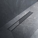 Душовий трап Am.Pm Primeflow Tile W02SC-U11-060-04BM (60 см, чорний матовий), Колір виробника: чорний матовий, Доступні розміри: 60, фото , изображение 2