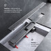 Душовий трап Am.Pm Primeflow Tile W02SC-U11-070-04SB (70 см, нержавіюча сталь), Колір виробника: нержавіюча сталь, Доступні розміри: 70, фото , изображение 4