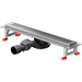 Душовий трап Am.Pm MasterFlow Cut Gradient W01SC-P11-080-01SB (80 см, нержавіюча сталь), Колір виробника: нержавіюча сталь, Доступні розміри: 80, фото 