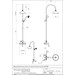 Душова система Bugnatese Oxford OXCR6336C, фото , изображение 2