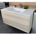 Тумба Snail Азалия с умывальником Snail Орфей 990КМ2165A100 (99 см, белая глянцевая, подвесная), фото 6