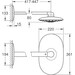 Верхній душ Grohe Rainshower 26254000, фото , изображение 3