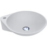 Miraggio Florence 0000198 Умивальник накладний круглий 46x40 см, білий матовий, Колір виробника: білий матовий, Технологія виробництва: Miramarble Matt, фото 