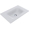 Умивальник Miraggio Jessel 700 Miramarble Matt 0000751 (70x45 см), Доступні розміри: 70 x 45, Колір виробника: білий матовий, Технологія виробництва: Miramarble Matt, фото 