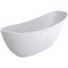 Мармурова ванна Miraggio Marina Miramarble Matt 0002006 (174.5x72.5 см, біла матова, окремостояча), Колір виробника: білий матовий, Технологія виробництва: Miramarble Matt, фото 