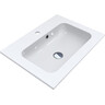 Miraggio Della 0000176 Умывальник врезной прямоугольный 60x45 см, белый глянец, Доступные размеры: 60 x 45, Технология производства: Miramarble, Цвет производителя: белый глянец, фото 