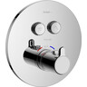 Термостатичний змішувач прихованого монтажу для ванни Imprese Smart Click ZMK101901237, Колір виробника: хром, фото 