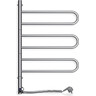 Электрический полотенцесушитель Navin Fouette Sensor 10-012033-4880 (480x800, сенсорный, с таймером), Доступные размеры: 480 x 800, Цвет производителя: хром, Подключение полотенцесушителя: универсальное, фото 