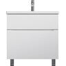 Тумба з раковиною Am.Pm Gem S M91-FSX0752-WC0752WG38 (75 см, біла глянсова, підлогова), Доступні розміри: 75, Колір виробника: білий, фото 