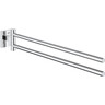 Держатель для полотенец Grohe QuickFix Start Cube 40976000 (двойной поворотный), Цвет производителя: хром, фото 