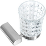 Склянка для зубних щіток Rea Nickel Brushed REA-77036 (322224, брашований нікель, настінна), Колір виробника: брашований нікель, фото 
