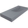 Умивальник Miraggio Viola 1000 R Mirastone Gray 8813431 (100x46 см, сірий, з крилом), Доступні розміри: 100 x 46 R, Колір виробника: сірий, Технологія виробництва: Mirastone, фото 