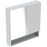 Дзеркальна шафа Geberit Selnova Square 501.264.00.1 (59x85 см, біла глянсова, розпашна), Доступні розміри: 59 x 85, Колір виробника: білий глянець, фото 