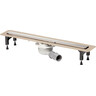 Душовий трап Viega Advantix Visign ER10 Stainless steel 753184 (100 см, нержавійка), Колір виробника: нержавіюча сталь, Доступні розміри: 100, фото 