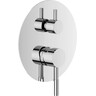 Змішувач прихованого монтажу для ванни Volle Cruze Chrome 1547.030201 (хром, внутрішня частина в комплекті), Колір виробника: хром, фото 