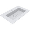 Умывальник Miraggio Erica 800 Mirasoft 8813356 (80x50 см, белый матовый), Доступные размеры: 80 x 50, Цвет производителя: белый матовый, Технология производства: Mirasoft Technology, фото 