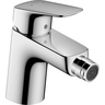 Смеситель для биде Hansgrohe Logis 71204000 (с донным клапаном), Цвет производителя: хром, фото 