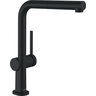 Смеситель для кухни Hansgrohe Talis M54 EcoSmart Black Matt 72845670 (черный матовый, с выдвижной лейкой), Цвет производителя: черный матовый, фото 