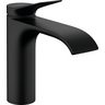 Смеситель для умывальника Hansgrohe Vivenis Black Matt 75020670 (черный матовый, с каскадным изливом и донным клапаном), Цвет производителя: черный матовый, фото 