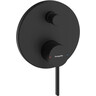 Внешняя часть смесителя для душа Hansgrohe Zesis S Black Matt 74415670 (черная матовая), Цвет производителя: черный матовый, фото 