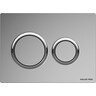 Панель смыва Koller Pool Air Bright Chrome KP-230-002 (2358510357, хром), Цвет производителя: хром, фото 