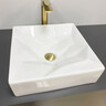Умывальник VBI Troia White Glossy VBI-016400 (41x40 см, белый глянцевый), Доступные размеры: 41 x 40, Цвет производителя: белый глянец, фото 