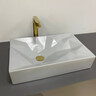 Умывальник VBI Troia M Grey Matt VBI-016401 (56x36 см, серый матовый), Доступные размеры: 56 x 36, Цвет производителя: серый матовый, фото 