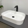 Умывальник VBI Vestone 55 White Glossy VBI-017001 (56x38 см, белый глянцевый), Доступные размеры: 56 x 38, Цвет производителя: белый глянец, фото 