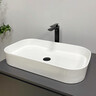 Умивальник VBI Vestone 65 White Glossy VBI-017002 (66x38 см, білий глянсовий), Доступні розміри: 66 x 38, Колір виробника: білий глянець, фото 