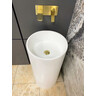 Умивальник VBI Catania White Matt VBI-019020 (39 см, білий матовий, підлоговий), Доступні розміри: 39 x 39, Колір виробника: білий матовий, фото 