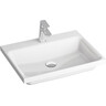 Умивальник Ravak Comfort 600 XJX01260001 (60x46 см, білий глянсовий), Доступні розміри: 60 x 46, Колір виробника: білий глянець, фото 