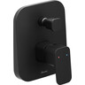 Внешняя часть смесителя скрытого монтажа для ванны Ravak 10° Free TD F 065.20 (X070158, черная), Цвет производителя: черный, фото 