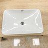 Умивальник VBI Bitritto White VBI-018025 (60x41 см), Доступні розміри: 60 x 41, Колір виробника: білий, фото 