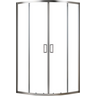 Душевая кабина Domospa by Ravak Slide SLCP4-90 (RKUC500026, 90x90 см, стекло прозрачное, профиль хром), Цвет производителя: прозрачное стекло, отделка хром, фото 