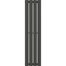 Вертикальный радиатор Navin Largo Black Matt 02-244062-3012 (30x120, черный муар), Доступные размеры: 30 x 120, Цвет производителя: черный муар, фото 
