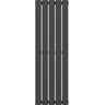 Вертикальный радиатор Navin Largo Black Matt 02-244062-3712 (37x120, черный муар), Доступные размеры: 37 x 120, Цвет производителя: черный муар, фото 