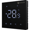 Терморегулятор для електричної теплої підлоги Navin WT410 B-16A (24-260273-8686, чорний матовий, з Wi-Fi та зовнішнім датчиком температури), Колір виробника: чорний матовий, фото 