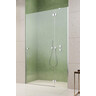 Душевые двери Radaway Torrenta DWJ Chrome 132000-01-01 (90 см, стекло прозрачное, петли хром, правые), Доступные размеры: 90 R, Цвет производителя: прозрачное стекло, отделка хром, Расположение проема (входа): слева, фото 