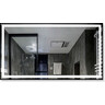 Зеркало для ванной комнаты Dusel DE-M0061S1 Black 600612 (90x70 см, черное, с LED-подсветкой и антизапотеванием), Доступные размеры: 90 x 70, Цвет производителя: черный, фото 