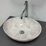 Раковина VBI Parma Stone Glossy VBI-011027 (41x34 см, камень глянцевый, чаша), Доступные размеры: 41 x 34, Цвет производителя: камень глянцевый, фото 